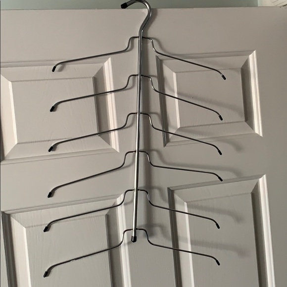 Multiple shirt hanger. Space saver